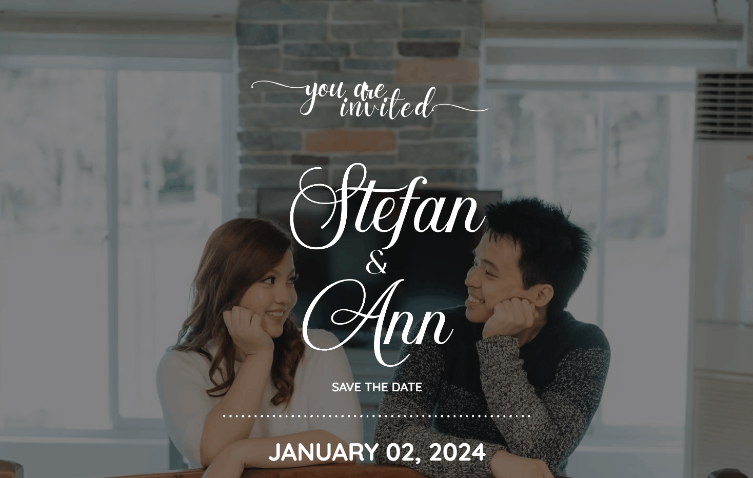 Stefan and Ann are Getting Married! - You Are Invited
